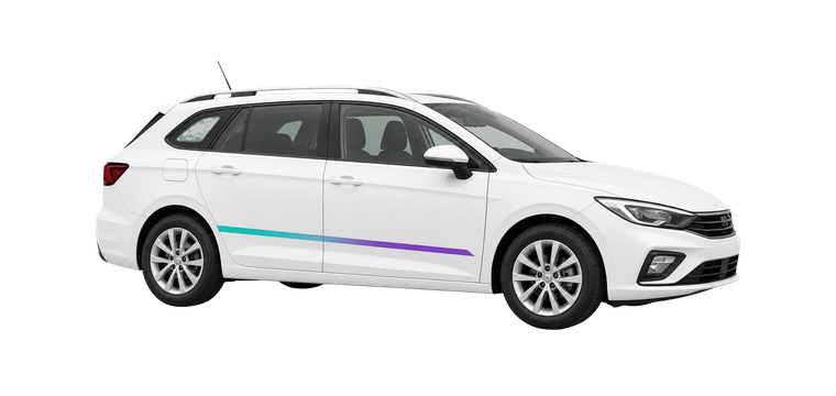 Personenauto voor kleine zendingen